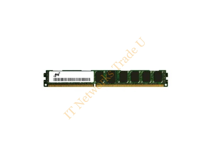 MT9KDF51272AZ-1G6P1 Micron 4GB DDR3-1600MHz PC3-12800 ECC Unbuffered CL11 240-Pin DIMM 1.35V VLP Memory Module Server Memory