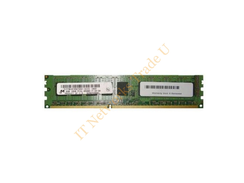MT9KSF25672AZ-1G1 Micron 2GB DDR3-1066MHz PC3-8500 ECC Unbuffered CL7 240-Pin DIMM Single Rank Memory Module Server Memory