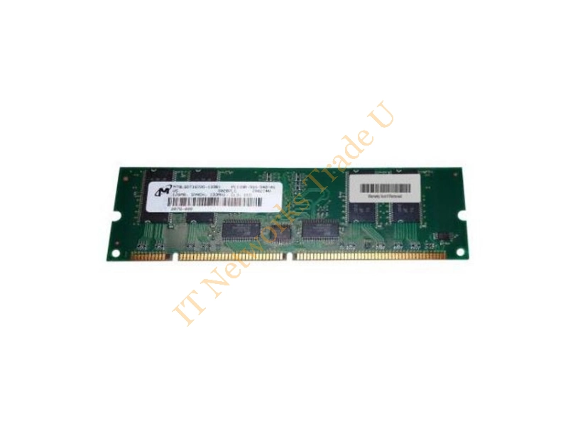 MT9LSDT1672G-133B1 Micron 128MB 133MHz PC133 ECC Registered CL3 168-Pin DIMM Single Rank Memory Module Server Memory