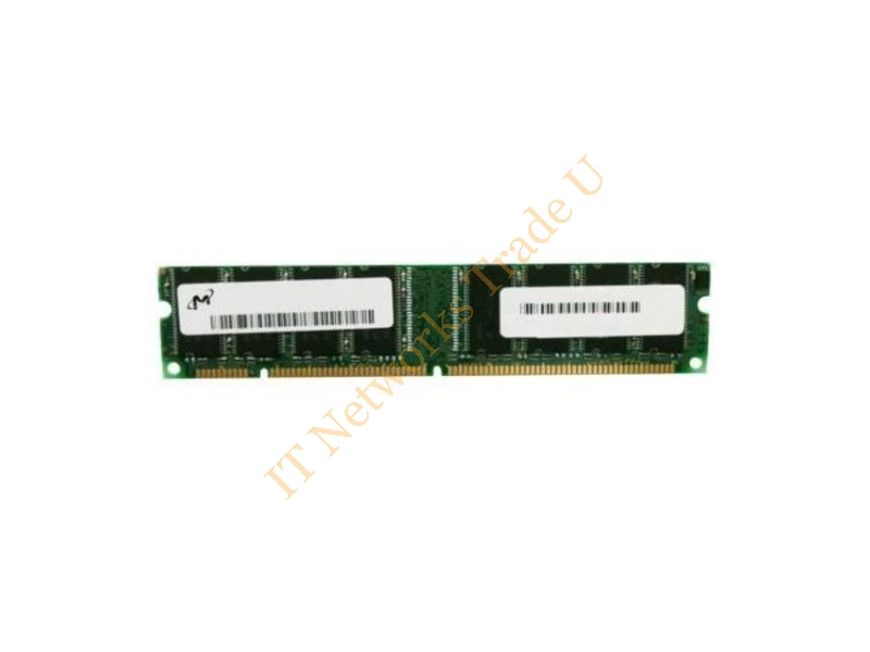 MT9LSDT1672LAG-133G3 Micron 128MB 133MHz PC133 ECC Unbuffered CL3 168-Pin DIMM Single Rank Memory Module Server Memory