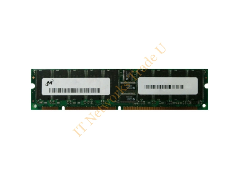 MT9LSDT3272AY-133D2 Micron 256MB 133MHz PC133 ECC Registered CL3 168-Pin DIMM Single Rank Memory Module Server Memory