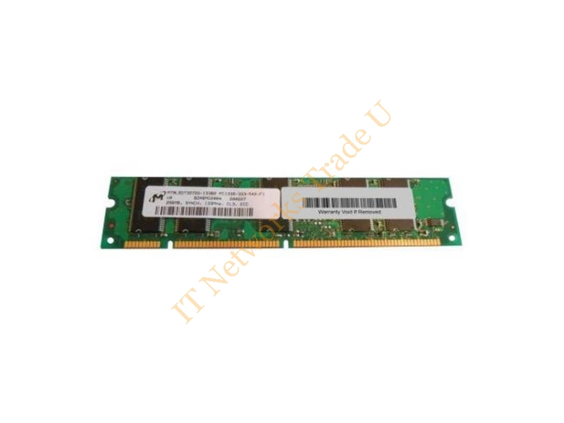MT9LSDT3272G-133B2 Micron 256MB 133MHz PC133 ECC Registered CL3 168-Pin DIMM Single Rank Memory Module Server Memory