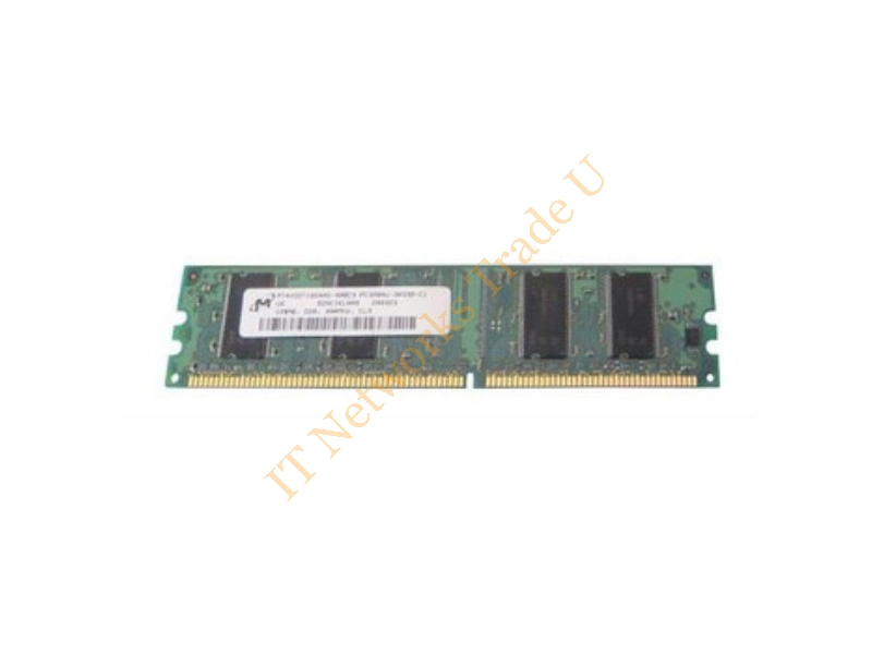 MT9VDDT1672AY-26A Micron 128MB DDR-266MHz PC2100 ECC Unbuffered CL2.5 184-Pin DIMM Memory Module Server Memory