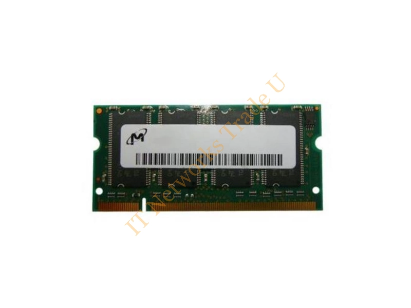 MT9VDDT1672HG-335 Micron 128MB DDR-333MHz PC2700 ECC Unbuffered CL2.5 200-Pin SoDimm Memory Module Laptop Memory