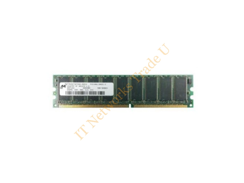MT9VDDT3272AG-262B1 Micron 256MB DDR-266MHz PC2100 ECC Unbuffered CL2.5 184-Pin DIMM Memory Module Server Memory