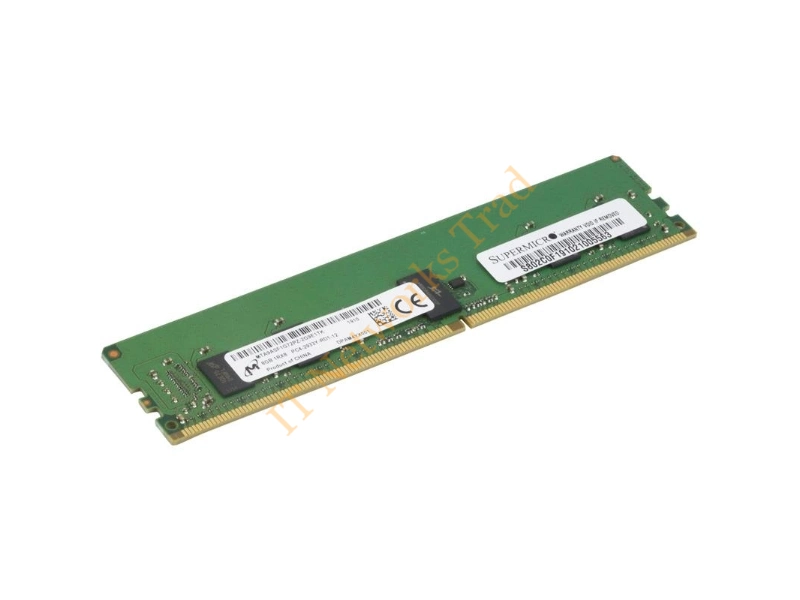 MT9VDDT3272AG-262C4 Micron 256MB DDR-266MHz PC2100 ECC Unbuffered CL2.5 184-Pin DIMM Memory Module Server Memory