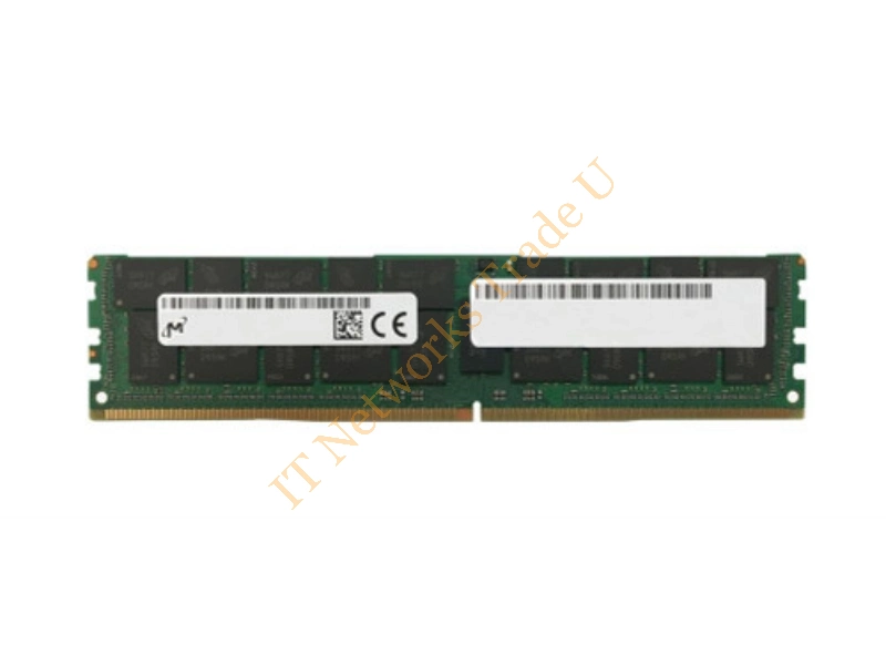 MT9VDDT6472AY-335F1 Micron 512MB DDR-333MHz PC2700 ECC Unbuffered CL2.5 184-Pin DIMM Single Rank Memory Module Server Memory