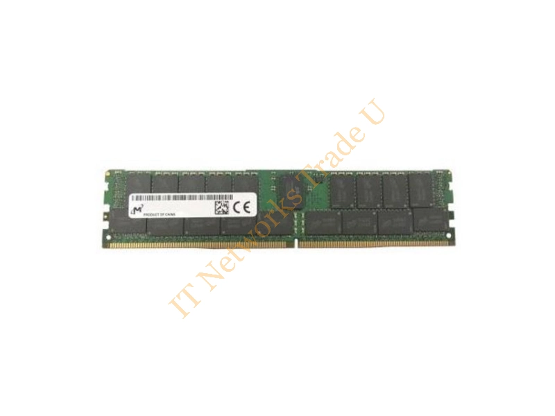 MTA18ASF2G72PDZ-2G6B1 Micron 16GB DDR4-2666MHz PC4-21300 ECC Registered CL19 288-Pin DIMM 1.2V Dual Rank Memory Module Server Memory