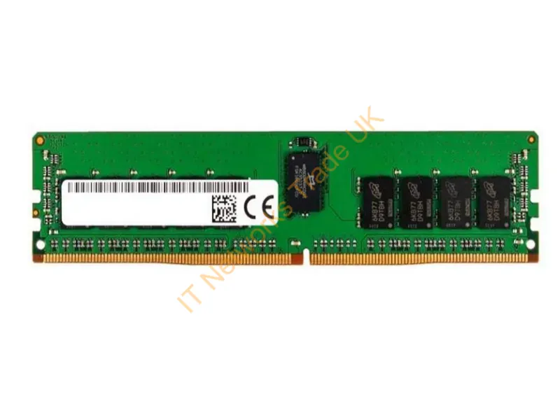 MTA18ASF2G72PZ-2G9E1 Micron 16GB DDR4-2933MHz PC4-23400 ECC Registered CL21 288-Pin DIMM Single Rank 1.2V Memory Module Server Memory