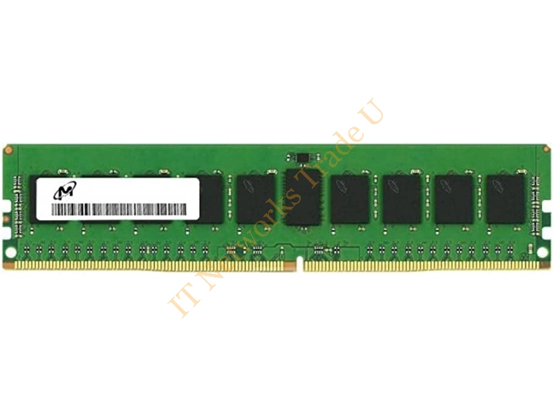 MTA18ASF4G72PDZ-3G2E1 Micron 32GB DDR4-3200MHz PC4-25600 Registered ECC CL22 288-Pin DIMM 1.2V Dual Rank Memory Module Server Memory