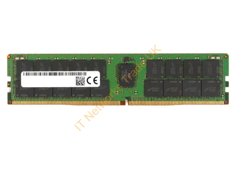 MTA36ASF2G72PZ-2G6F1 Micron 16GB DDR4-2666MHz PC4-21300 ECC Registered CL19 288-Pin DIMM Dual Rank 1.2V Memory Module Server Memory