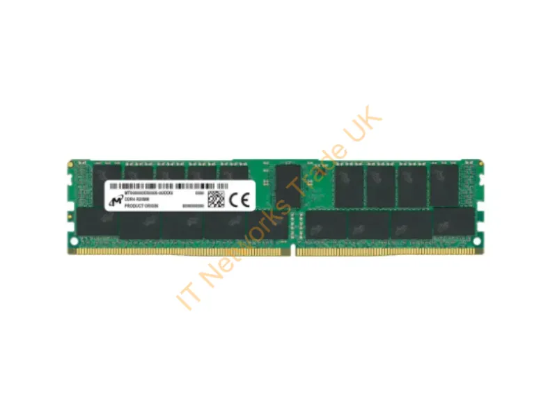 MTA36ASF8G72PZ-2G9B1 Micron 64GB DDR4-2933MHz PC4-23400 Registered ECC CL21 288-Pin DIMM 1.2V Dual Rank Memory Module Server Memory
