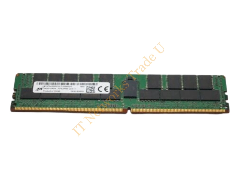 MTA72ASS8G72LZ-2G6J1 Micron 64GB DDR4-2666MHz PC4-21300 Registered ECC CL19 288-Pin Load Reduced DIMM 1.2V Quad Rank Memory Module Server Memory