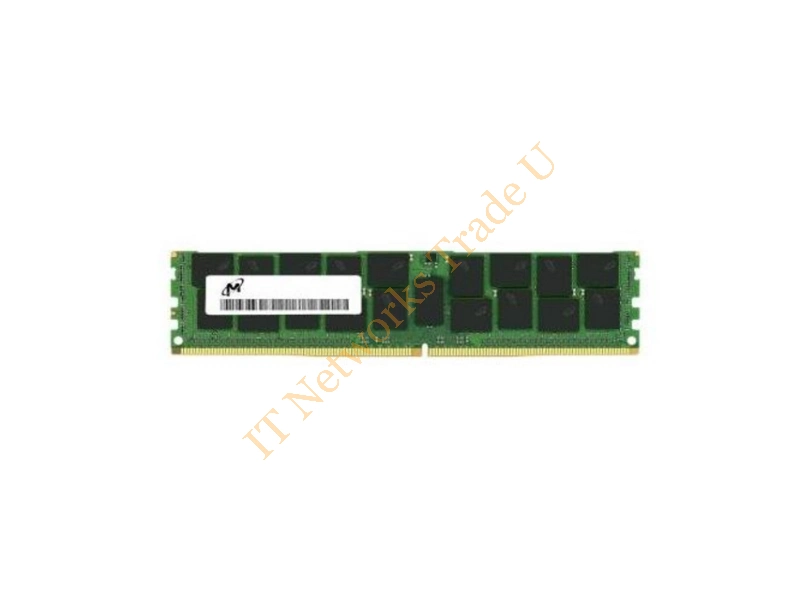 MTA9ASF51272PZ-2G3B Micron 4GB DDR4-2400MHz PC4-19200 ECC Registered CL17 288-Pin DIMM 1.2V Single Rank Memory Module Server Memory