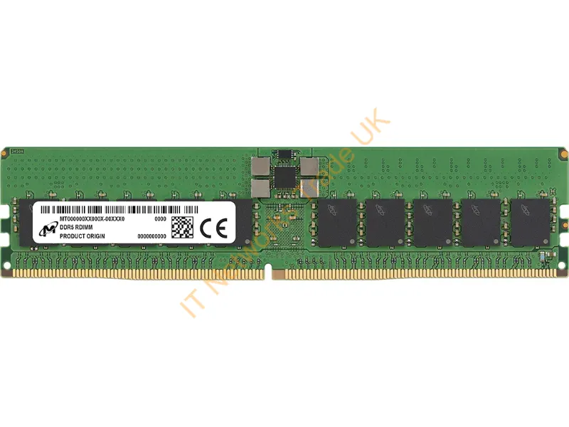 MTC20F208XS1RC64BC1R - Micron Mtc20F208Xs1Rc64Bc1R Memory Module 48 Gb 1 X 48 Gb Ddr5 6400 Mt/S Ecc