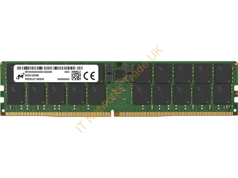 MTC40F204WS1RC64BC1R - Micron Mtc40F204Ws1Rc64Bc1R Memory Module 96 Gb 1 X 96 Gb Ddr5 6400 Mt/S Ecc