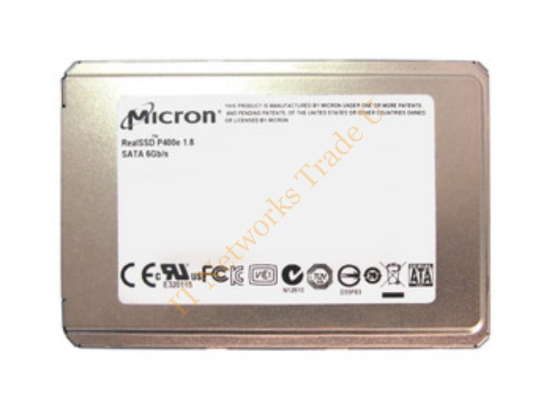MTFDDAA100MAR1J1 Micron RealSSD P400e 100GB Multi-Level Cell (MLC) SATA 6Gb/s 1.8-inch Solid State Drive SSD Storage