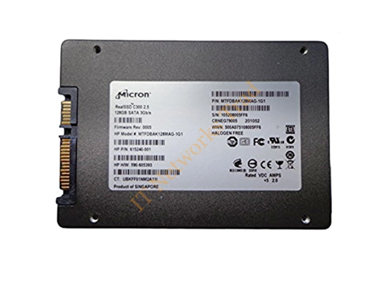 MTFDDAC128MAG Micron RealSSD C300 128GB Multi-Level Cell (MLC) SATA 6Gb/s 2.5-inch Solid State Drive SSD Storage