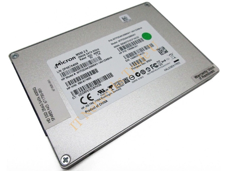 MTFDDAK256MAY-1AH12AB Micron M550 256GB Multi-Level Cell (MLC) SATA 6Gb/s (SED) 2.5-inch Solid State Drive SSD Storage
