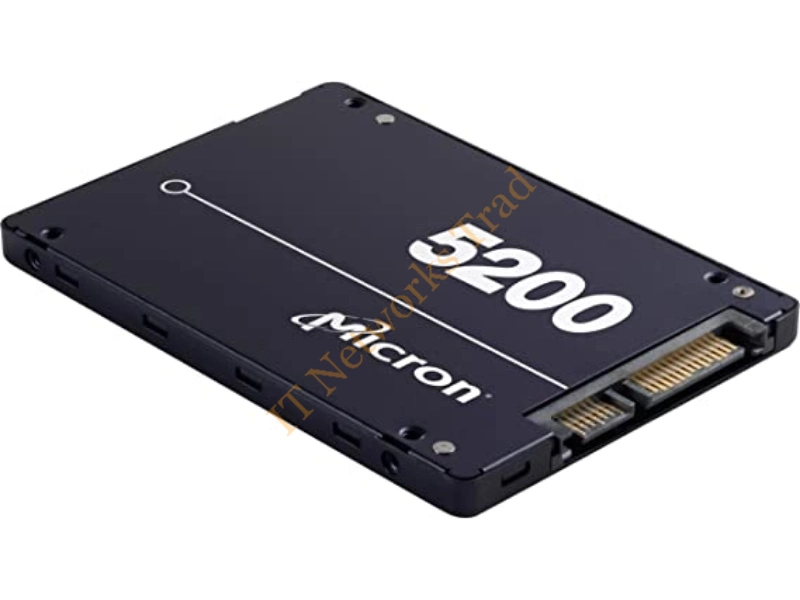 MTFDDAK3T8TDD-1AT16A Micron PRO 5200 3.84TB SATA 6Gb/s 2.5-inch Solid State Drive SSD Storage