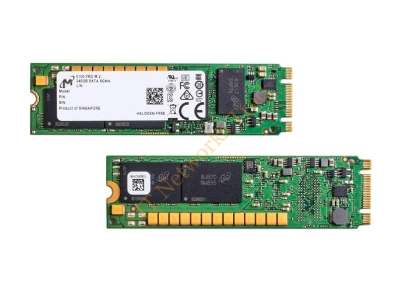 MTFDDAV512TBN Micron 512GB Triple-Level Cell 3D NAND SATA III 6Gb/s M.2 2280 Solid State Drive SSD Storage