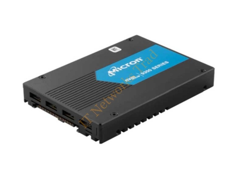 MTFDHAL7T6TDP-1AT1ZA Micron 9300 Pro 7.68TB Triple-Level Cell U.2 Read Intensive PCI-Express Gen3 X4 NVMe Solid State Drive SSD Storage