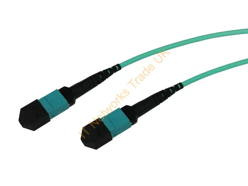 MTPF2XO-OM4-8M-ENC - Enet Components Mtpf2Xo-Om4-8M-Enc Infiniband/Fibre Optic Cable 315" (8 M) Mpo/Mtp Aqua Color