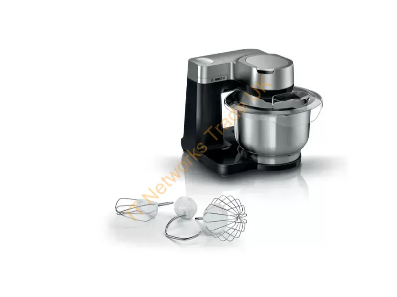 MUMS2VM00 - Bosch Serie 2 MUMS2VM00 food processor 900 W 3.8 L Black, Silver