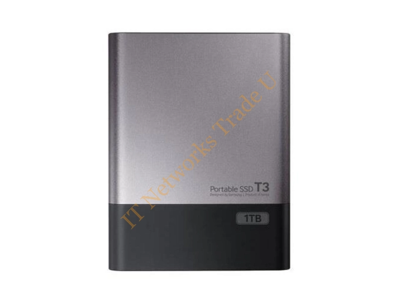 MUPT1T0BAM Samsung T3 Portable 1TB USB 3.1 Solid State Drive External SSD