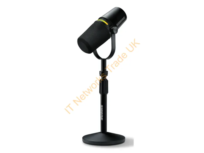 MV7+-K-BNDL - Shure Mv7+ Black, White Studio Microphone