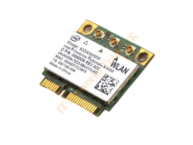MW04C Dell Wireless Advanced-N + WiMAX 6250 802.11a/b/g/n PCI Mini Wireless Network LAN Card
