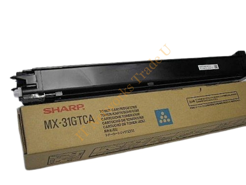 Sharp MX-31GTCA Toner cyan, 15K pages Accessory
