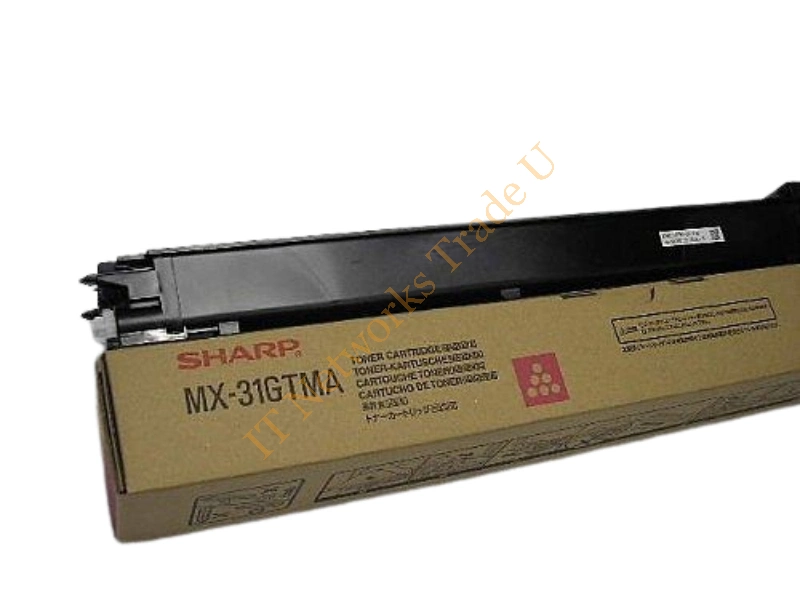 Sharp MX-31GTMA Toner magenta, 15K pages Accessory