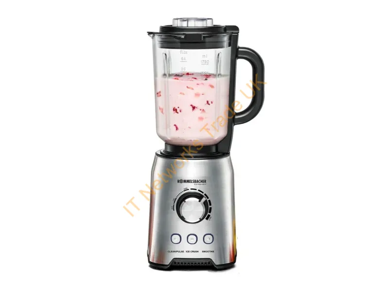 MX1250 - Rommelsbacher MX 1250 blender 1.75 L Tabletop blender 1200 W Stainless steel