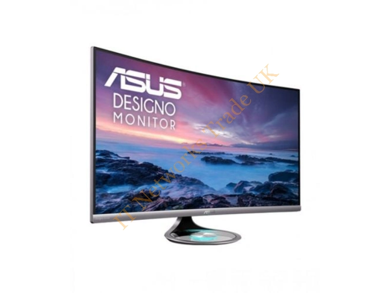 MX32VQ ASUS MX32VQ 31.5 inch Widescreen 100,000,000:1 4ms HDMI/DisplayPort LCD Monitor w/ Speakers (Space Gray, Black)