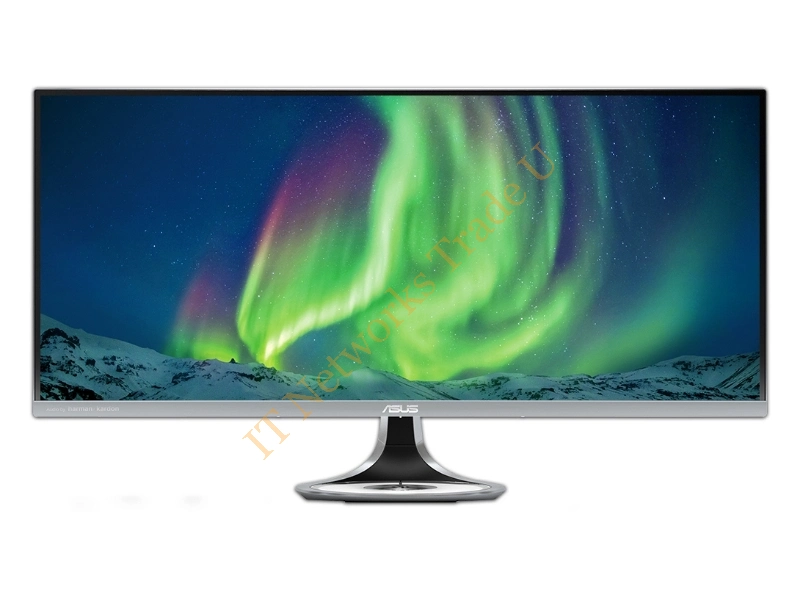 MX34VQ - ASUS MX34VQ 34" Ultra-Wide Quad HD LED Matt Curved Grey computer monitor