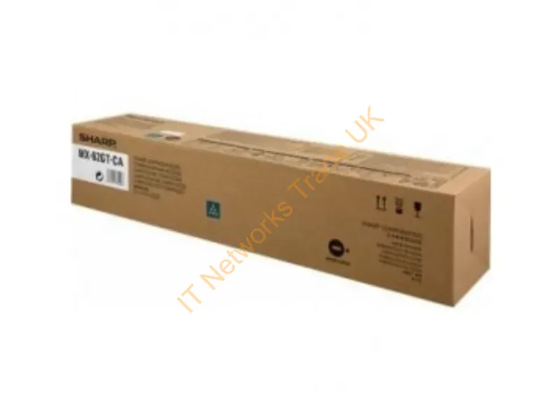 MX62GTCB - Sharp MX62GTCB 40000pages Cyan toner cartridge Accessory