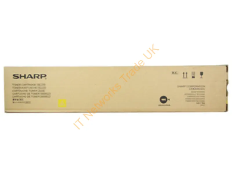 MX62GTYB - Sharp MX62GTYB 40000pages Yellow toner cartridge Accessory