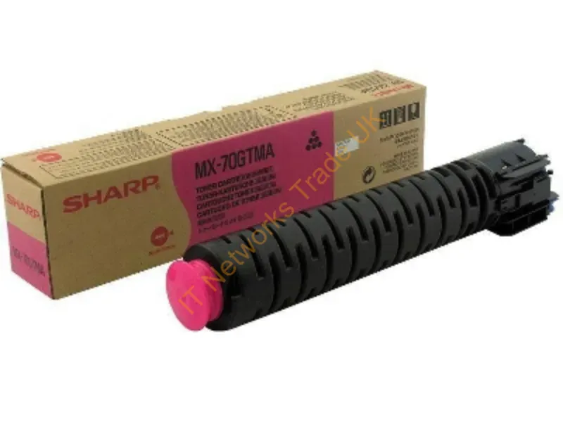 Sharp MX-70GTMA Toner magenta, 32K pages Accessory