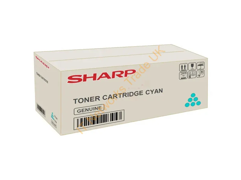 MX80GTCA - Sharp MX-80GTCA Toner cyan, 50K pages for Sharp MX-7081