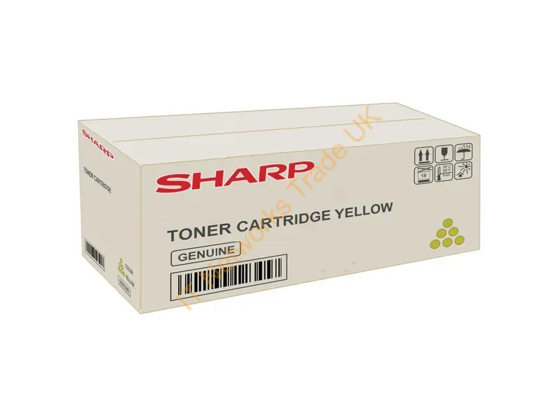 MX80GTYA - Sharp MX-80GTYA Toner yellow, 50K pages for Sharp MX-7081