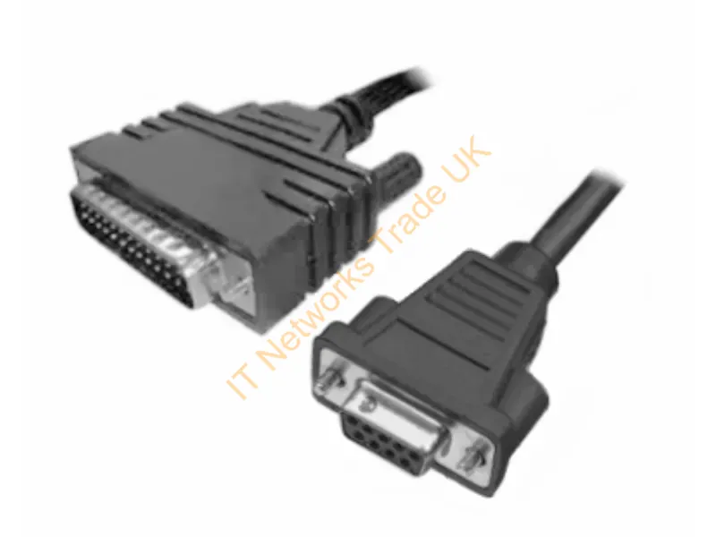 MX9055CABLE - Honeywell Mx9055Cable Serial Cable Black Mx9 Rs-232