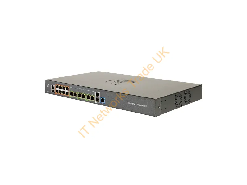 MXEX2016MXPA00 - Strategic Sourcing Cambium Cnmatrix Ex2016M-P, Intelligent Ethernet Poe Switch, 8X1G+6X2.5G+2Xsfp+, No Pwr Cord