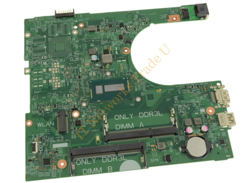 MY4NH Dell System Board with Intel i3-5005U 2.00GHz for Inspiron 3558 Laptop Motherboard