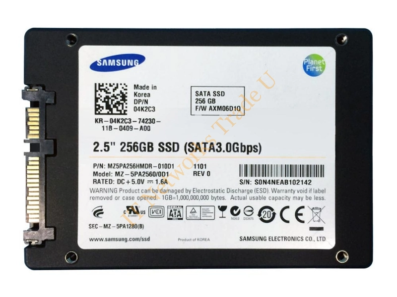 MZ-5PA2560 Samsung 470 Series 256GB Multi-Level Cell (MLC) SATA 3Gb/s 2.5-inch Solid State Drive SSD Storage