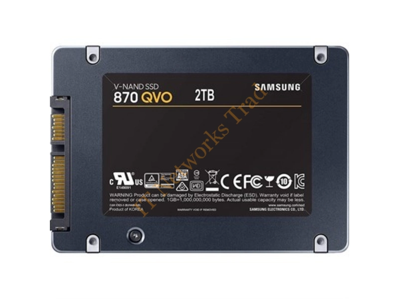 MZ-77Q2T0BW Samsung 870 QVO 2TB SATA 6Gb/s 2.5 inch Solid State Drive SSD Storage