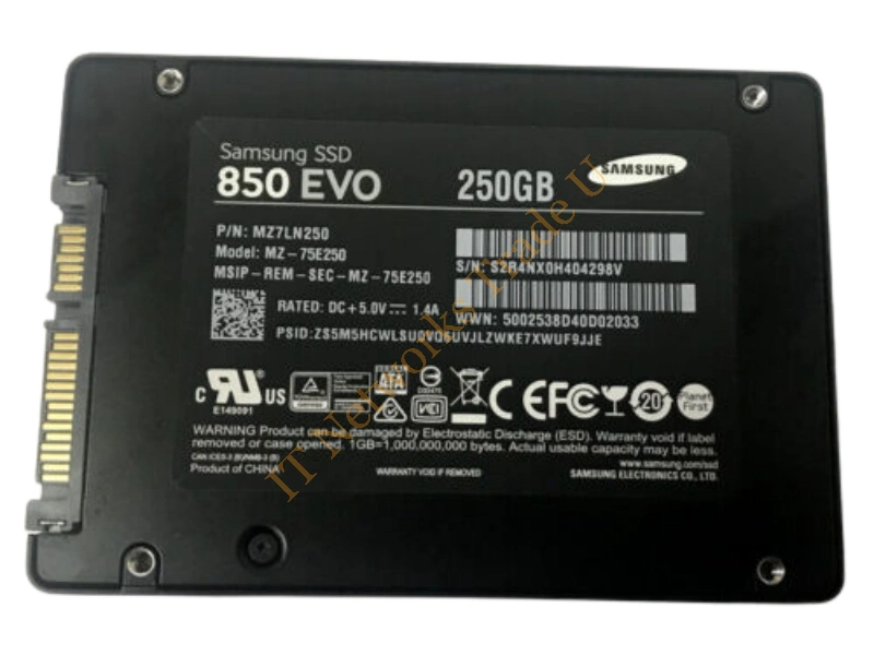 MZ-7KE256B Samsung 850 PRO Series 256GB Multi-Level Cell (MLC) SATA 6Gb/s 2.5-inch Solid State Drive SSD Storage
