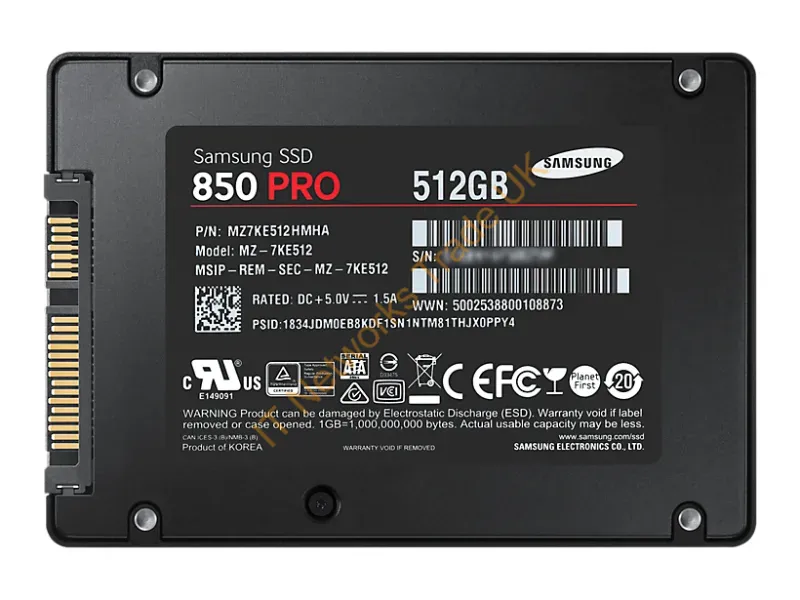 MZ-7KE512BW - Samsung 850 Pro 512 Gb 2.5" Serial Ata Iii 3D Mlc