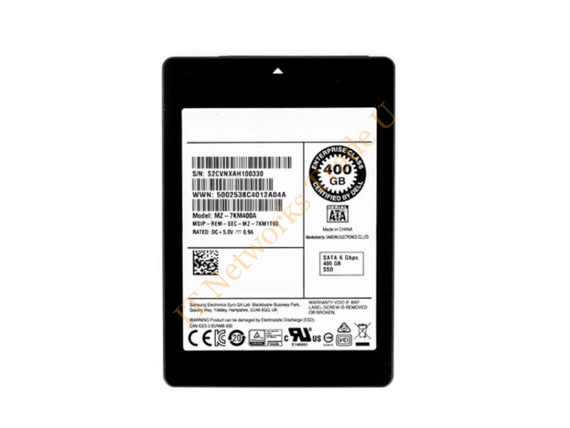 MZ-7KM400A Samsung 400GB SATA 6Gb/s 2.5-inch Solid State Drive SSD Storage