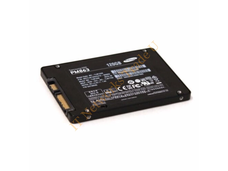 MZ-7LM1200 Samsung PM863 Series 120GB Triple-Level Cell (TLC) SATA 6Gb/s Read Intensive 2.5-inch Solid State Drive SSD Storage